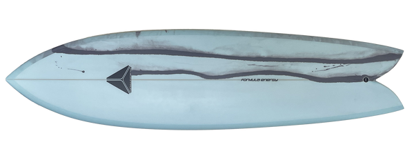 Seafoam Blue Black Bleed Resin Tint